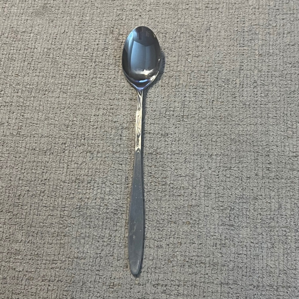Amefa Stainless Holland Iced Tea Spoon Long‎ Handle Stirrer Silver Flatware
